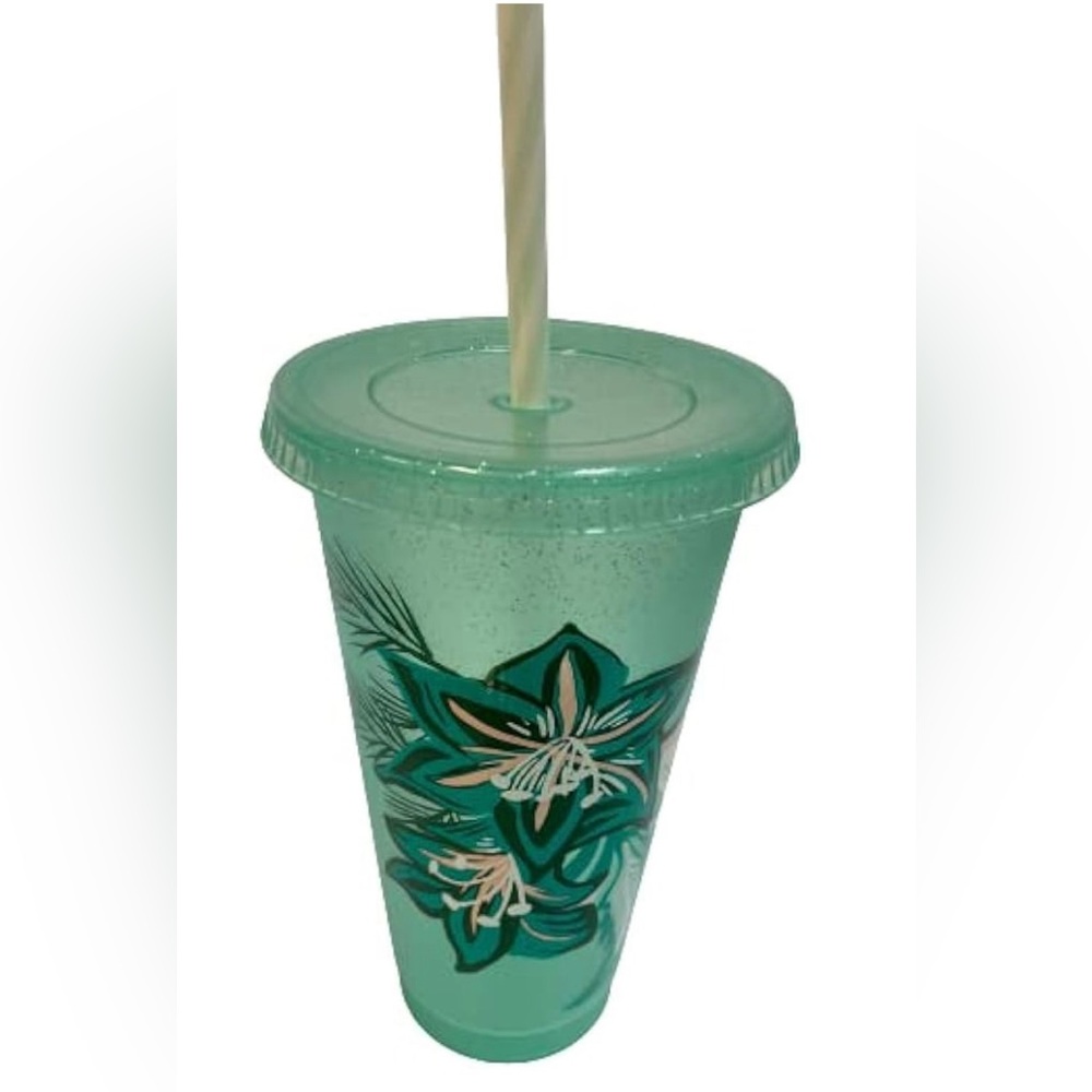 Starbucks Holiday Reusable Cup With Straw